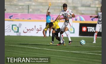 دیدار راه آهن و پدیده در لیگ برتر فوتبال 10