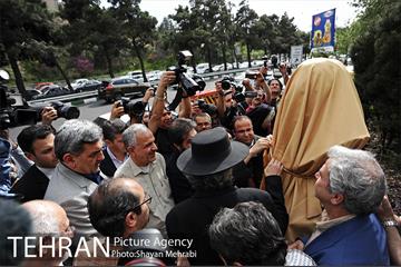 نامگذاری خیابان و رونمایی از سردیس جمشید مشایخی با حضور شهردار تهران 15