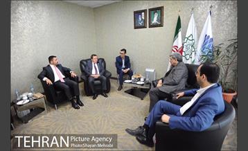 دیدار محمت دومان دبیرکل سازمان شهرهای متحد با پیروز حناچی شهردار تهران 6