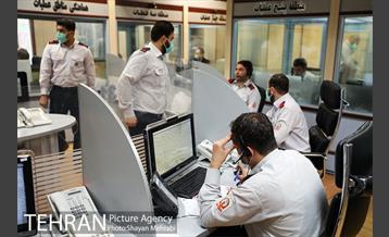 چهارشنبه آخرسال در ستاد فرماندهی آتش نشانی 2