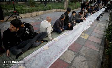 پویش ماه مهربانی و برپایی سفره کریمانه در منطقه 6