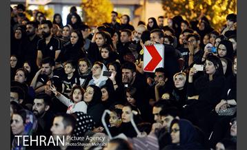 اجرای تغزیه شب عاشورا در میدان ولیعصر(عج) 9