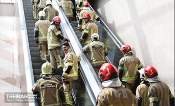 مسابقه پله‌نوردی آتش‌نشانان 37