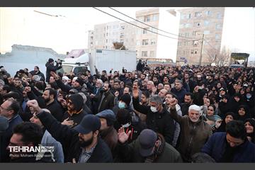 تشییع پیکر شهید مدافع حرم سعید علیدادی 28
