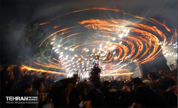 آئین سنتی مشعل گردانی تهران(محرم ۱۴۴۵) 6