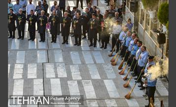 آئین تعویض پرچم امام زاده حمزه و امام زاده طاهر 2