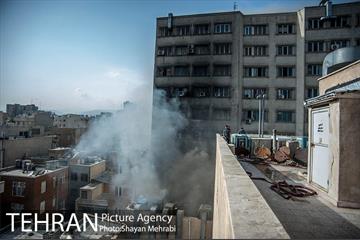 آتش سوزی پاساژ مهستان-2 16