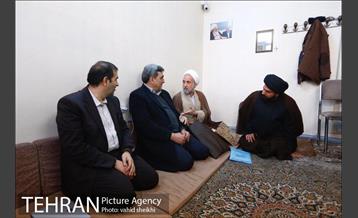 دیدار شهردار تهران با آیت الله العظمی صافی گلپایگانی 10