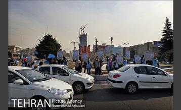 برپایی مراسم روز هوای پاک در میدان ونک 8