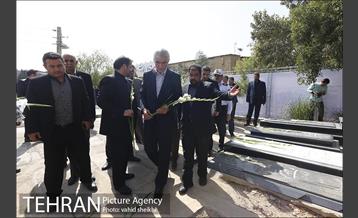 بازدید شهردار از پروژه های سازمان بهشت زهرا 9