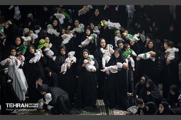 مراسم شیرخوارگان حسینی در آستان عبدالعظیم الحسنی(ع)  4