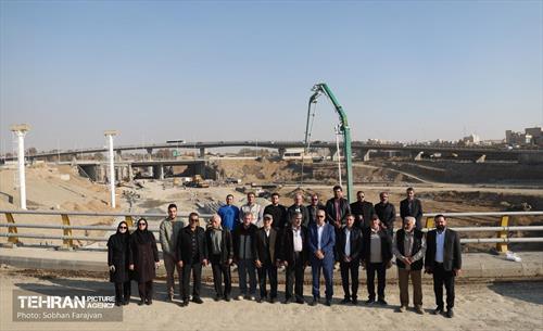 بازدید شهروندان منطقه یک از پروژه‌های عمرانی شهر تهران  8