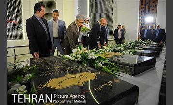 آیین افتتاح یادمان شهدای باغ موزه دفاع مقدس 6