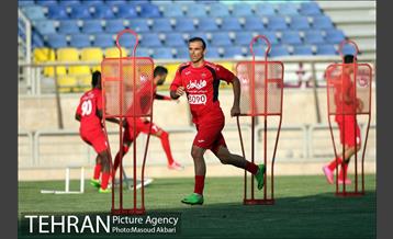 تمرین تیم فوتبال پرسپولیس تهران 17