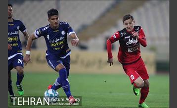 دیدار تیم های فوتبال پرسپولیس و استقلال خوزستان