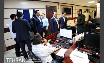 بازدید سرپرست مرکز ارتباطات از خبرگزاری فارس 14