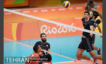 دیدار والیبال ایران و کوبا در المپیک ریو 8