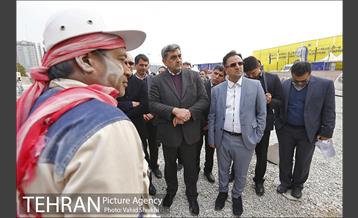 بازدید شهردار تهران از نهمین سمپوزیوم مجسمه سازی تهران 25