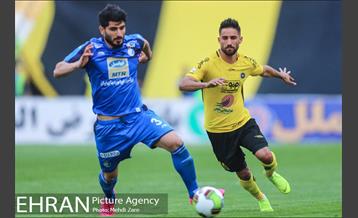 دیدار تیم های استقلال تهران و سپاهان اصفهان 9