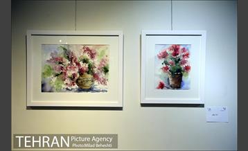نمایشگاه گروهی نقاشی آبرنگ با عنوان ترنم خیال در گالری نهاوند‎ 3