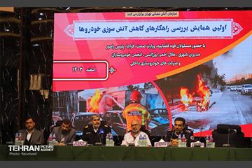 همایش بررسی راهکارهای کاهش آتش‌سوزی خودروها 12