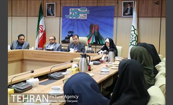 تجلیل از بانوان مرکز ارتباطات شهرداری تهران 15