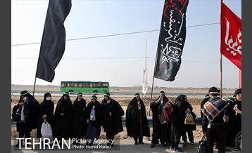 ارائه خدمات نیرو های خادم الحسین (ع) در مرز شلمچه 26