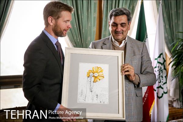 دیدار سفیر نروژ با شهردار تهران 23