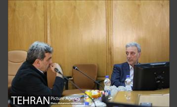 دیدار رئیس دانشگاه تهران با شهردار تهران 4