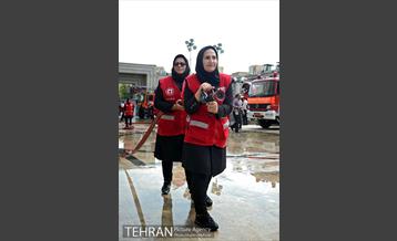 نمایشگاه عملیاتی سازمان آتش‌نشانی 32