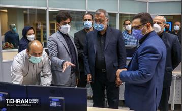 حضور شهردار تهران در مرکز کنترل ترافیک شهرداری تهران 34