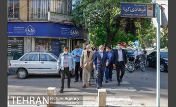 بازدید محسن هاشمی از منطقه 16