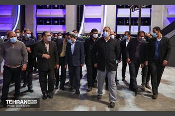 بازدید شهردار تهران از مجموعه شهر آفتاب 6