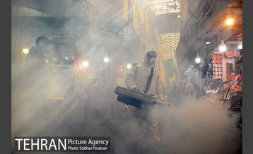 ضدعفونی و پاکسازی بازار تجریش-2 35