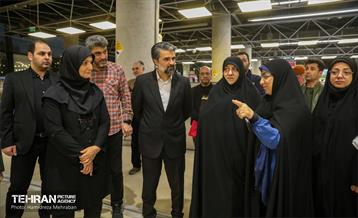 بازدید کمیسیون فرهنگی شورای اسلامی شهر تهران از باغ کتاب 15