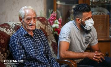 حضور شهردار تهران در منزل آتش نشان شهید مرتضی حیدری 21