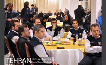 تجلیل از خانواده شهدای آتش‌نشان حادثه پلاسکو با حضور شهردار تهران 25