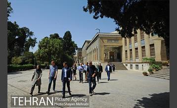 بازدید شهردار بلگراد از کاخ گلستان 12