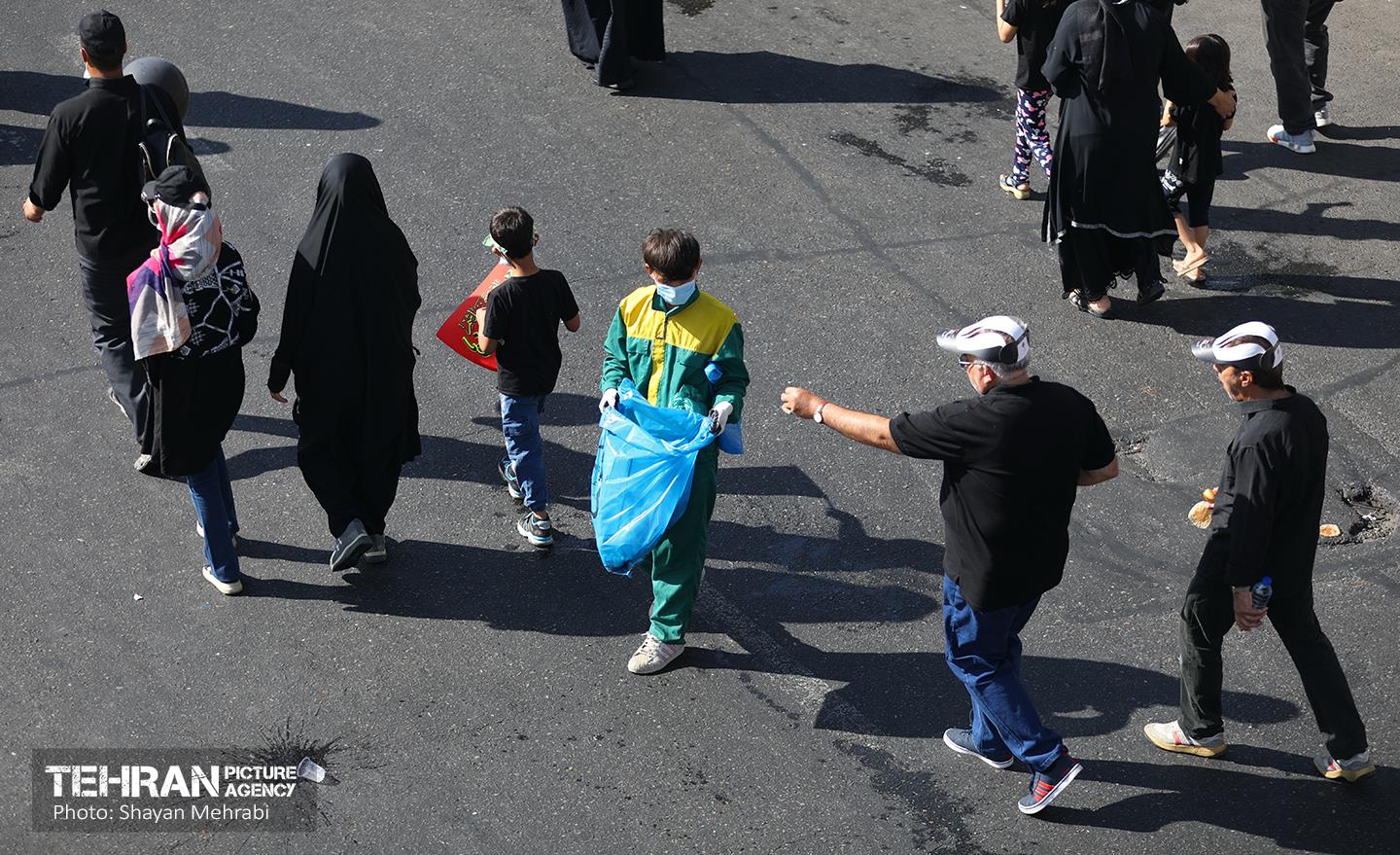 خدمات شهرداری تهران در راهپیمایی جاماندگان حسینی(ع) 5