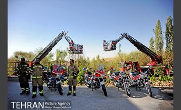 افتتاح ایستگاه 110 آتشنشانی با حضور شهردار تهران 1