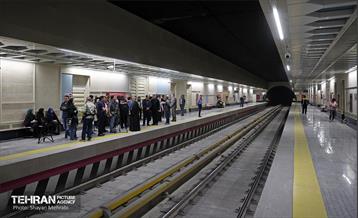 بازدید نمایندگان رسانه‌های خارجی از مترو مریم مقدس(س)  17
