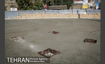 عملیات عمرانی میدان محمدیه 22