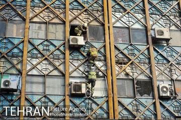 آتش سوزی در ساختمان پلاسکو -3 33