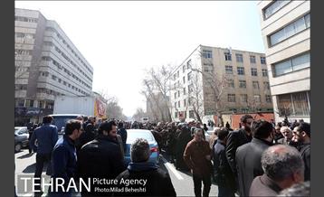 مراسم تشییع پیکر علی معلم 53