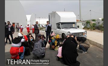 مانور مدیریت بحران نمایشگاه کتاب‎ 11