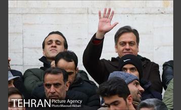 دیدار تیم های فوتبال پرسپولیس و تراکتور سازی