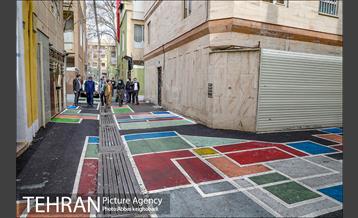 بازدید الهام فخاری از منطقه 9