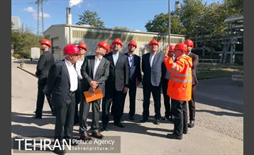 بازدید پیروز حناچی شهردار تهران از مرکز مدیریت پسماند برلین