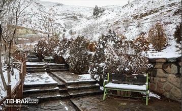 روز برفی در آبشار تهران 31