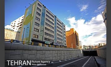 زیرگذر استاد معین قبل از افتتاح 11